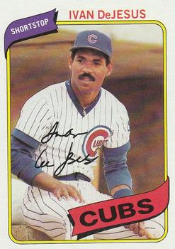 #691 Ivan DeJesus - Chicago Cubs - 1980 Topps Baseball