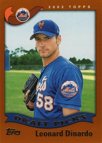#691 Lenny DiNardo - New York Mets - 2002 Topps Baseball