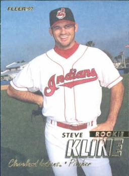 #692 Steve Kline - Cleveland Indians - 1997 Fleer Baseball