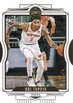 #692 Obi Toppin - New York Knicks - 2020-21 Panini Chronicles Basketball