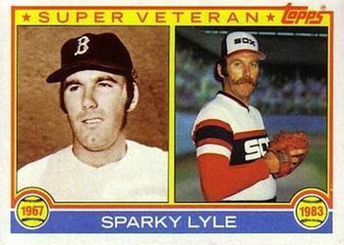 #694 Sparky Lyle - Boston Red Sox / Chicago White Sox - 1983 Topps Baseball