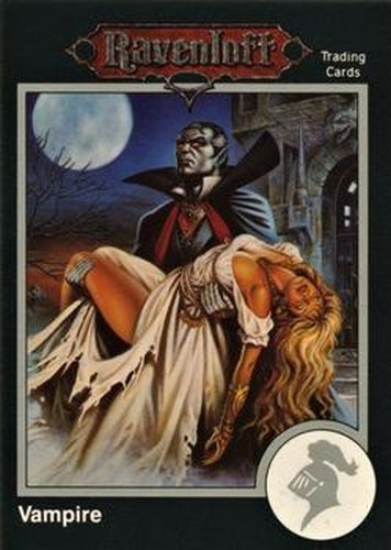 #695 Vampire - 1991 TSR Advanced Dungeons & Dragons - Silver