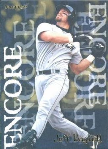 #697 Jeff Bagwell - Houston Astros - 1997 Fleer Baseball