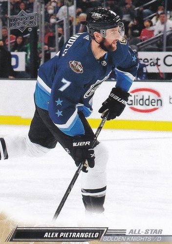 #698 Alex Pietrangelo - Vegas Golden Knights - 2022-23 Upper Deck Hockey