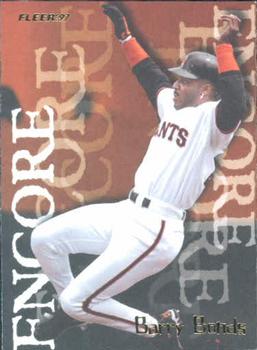 #698 Barry Bonds - San Francisco Giants - 1997 Fleer Baseball