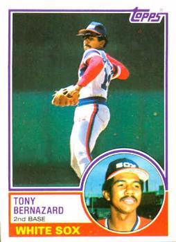 #698 Tony Bernazard - Chicago White Sox - 1983 Topps Baseball