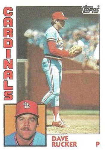 #699 Dave Rucker - St. Louis Cardinals - 1984 Topps Baseball
