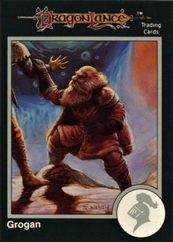 #699 Grogan - 1991 TSR Advanced Dungeons & Dragons - Silver