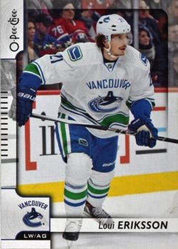 #69 Loui Eriksson - Vancouver Canucks - 2017-18 O-Pee-Chee Hockey