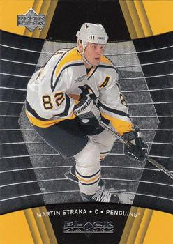 #69 Martin Straka - Pittsburgh Penguins - 1999-00 Upper Deck Black Diamond Hockey