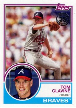 #83-69 Tom Glavine - Atlanta Braves - 2018 Topps - 1983 Topps Baseball 35th Anniversary Baseball