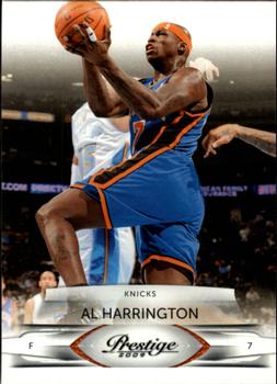 #69 Al Harrington - New York Knicks - 2009-10 Panini Prestige Basketball