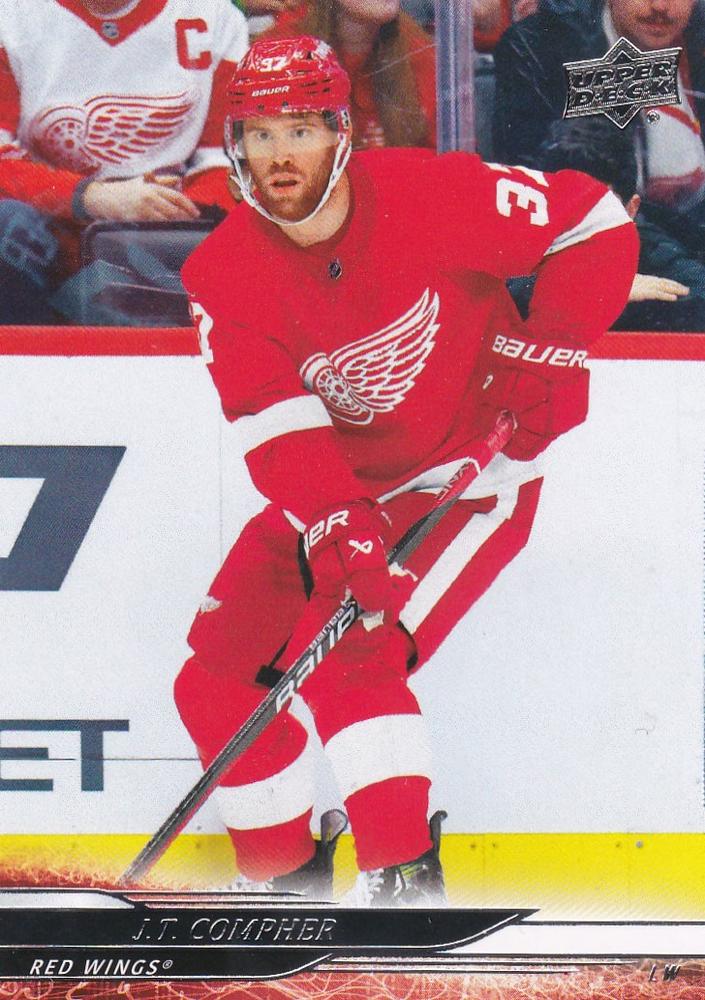#69 J.T. Compher - Detroit Red Wings - 2024-25 Upper Deck Hockey