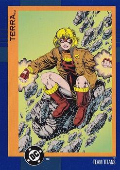 #69 Terra - 1993 SkyBox DC Cosmic Teams