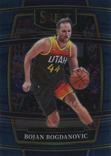 #69 Bojan Bogdanovic - Utah Jazz - 2021-22 Panini Select - Blue Basketball