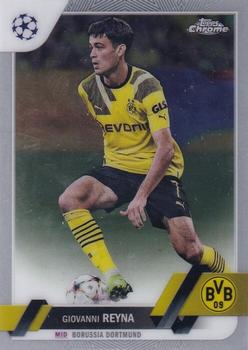 #69 Giovanni Reyna - Borussia Dortmund - 2022-23 Topps Chrome UEFA Club Competitions Soccer