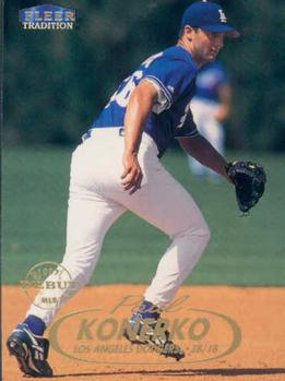 #69 Paul Konerko - Los Angeles Dodgers - 1998 Fleer Tradition Baseball