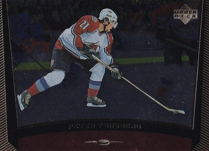 #69 Peter Forsberg - Colorado Avalanche - 1998-99 Upper Deck Gold Reserve Hockey