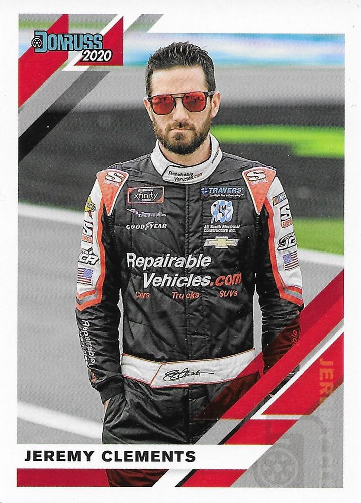 #69 Jeremy Clements - Jeremy Clements Racing - 2020 Donruss Racing