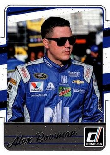 #69 Alex Bowman - Hendrick Motorsports - 2017 Donruss Racing