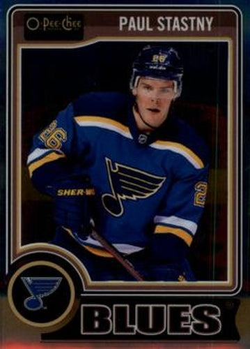 #69 Paul Stastny - St. Louis Blues - 2014-15 O-Pee-Chee Platinum Hockey