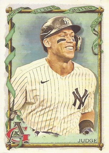 #69 Aaron Judge - New York Yankees - 2023 Topps Allen & Ginter Baseball