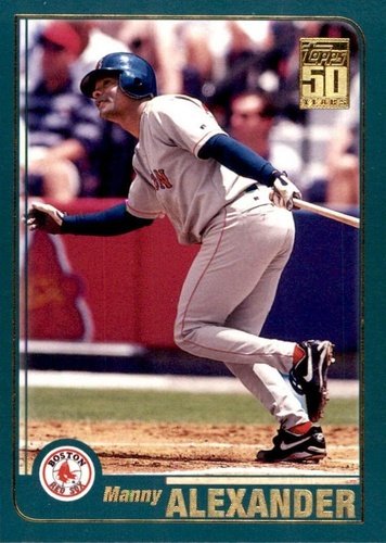 #69 Manny Alexander - Boston Red Sox - 2001 Topps Baseball