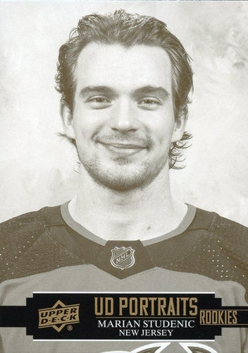 #P-69 Marian Studenic - New Jersey Devils - 2021-22 Upper Deck - UD Portraits Hockey