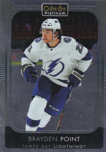 #69 Brayden Point - Tampa Bay Lightning - 2021-22 O-Pee-Chee Platinum Hockey