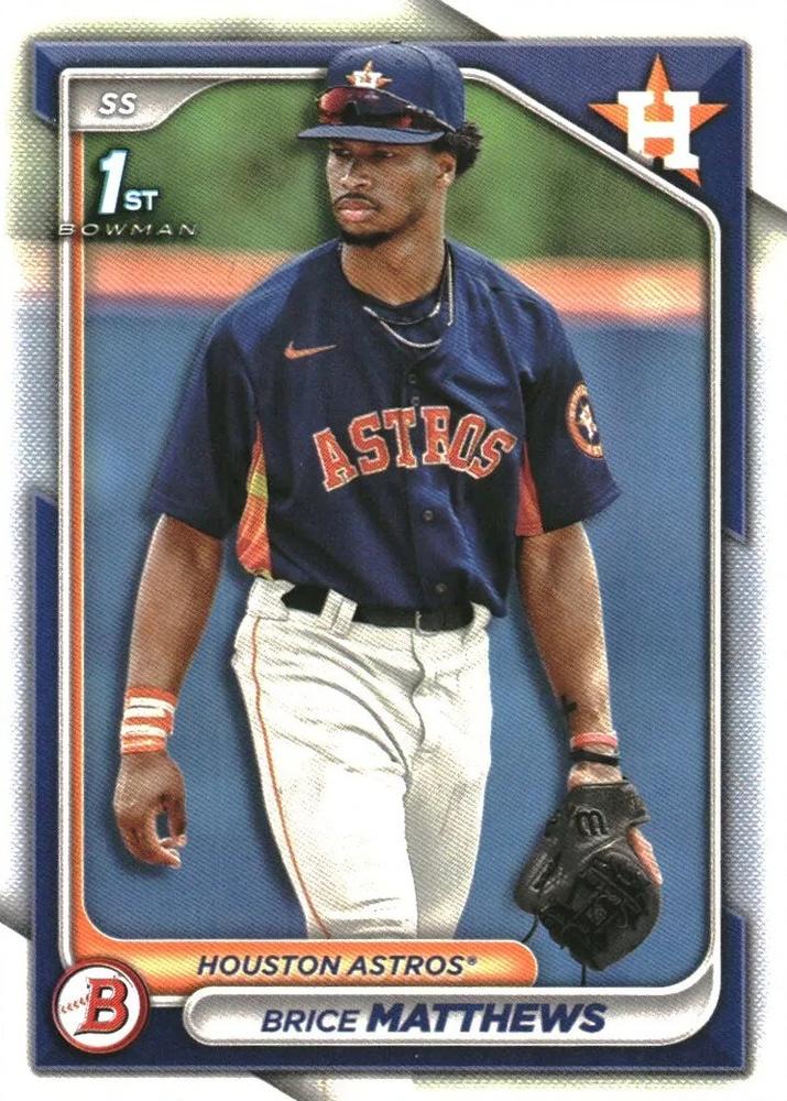 #BP-69 Brice Matthews - Houston Astros - 2024 Bowman - Prospects Baseball