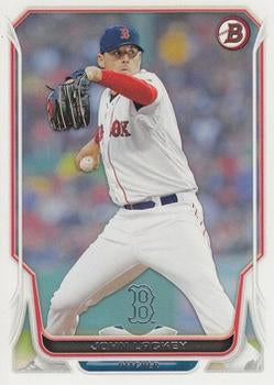 #69 John Lackey - Boston Red Sox - 2014 Bowman Baseball