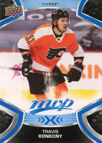 #69 Travis Konecny - Philadelphia Flyers - 2021-22 Upper Deck MVP - Blue Hockey