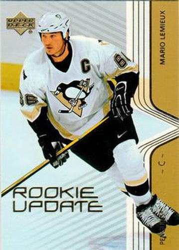 #69 Mario Lemieux - Pittsburgh Penguins - 2003-04 Upper Deck Rookie Update Hockey