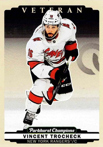 #69 Vincent Trocheck - New York Rangers - 2022-23 Parkhurst Champions Hockey