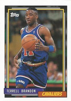 #69 Terrell Brandon - Cleveland Cavaliers - 1992-93 Topps Basketball