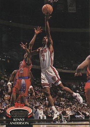 #69 Kenny Anderson - New Jersey Nets - 1992-93 Stadium Club Basketball