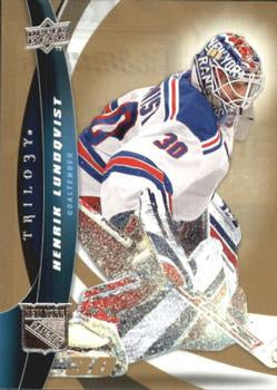 #69 Henrik Lundqvist - New York Rangers - 2009-10 Upper Deck Trilogy Hockey