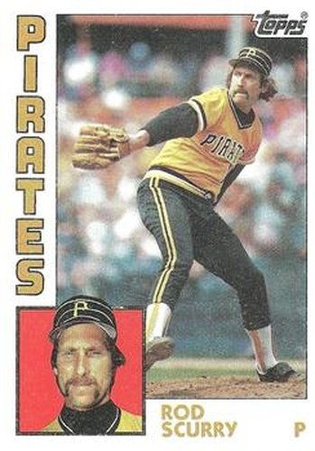 #69 Rod Scurry - Pittsburgh Pirates - 1984 Topps Baseball
