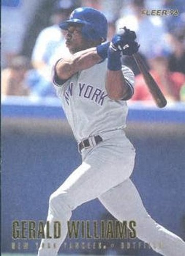 #U69 Gerald Williams - New York Yankees - 1996 Fleer Update Baseball