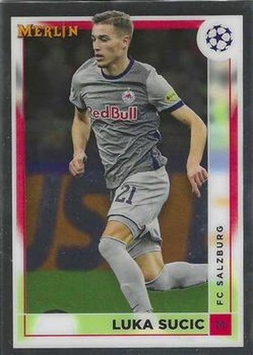 #69 Luka Sucic - FC Red Bull Salzburg - 2022-23 Merlin Chrome UEFA Club Competitions Soccer