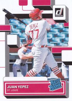 #69 Juan Yepez - St. Louis Cardinals - 2022 Donruss Baseball