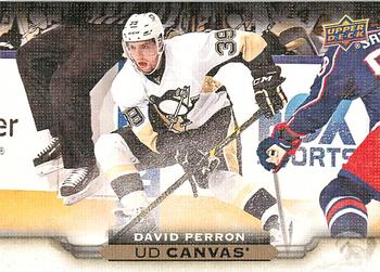 #C69 David Perron - Pittsburgh Penguins - 2015-16 Upper Deck - UD Canvas Hockey