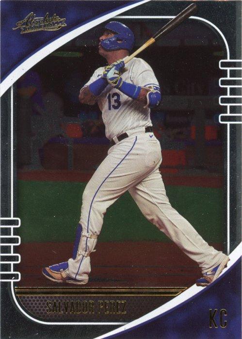 #69 Salvador Perez - Kansas City Royals - 2021 Panini Absolute Baseball