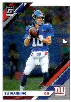 #69 Eli Manning - New York Giants - 2019 Donruss Optic Football