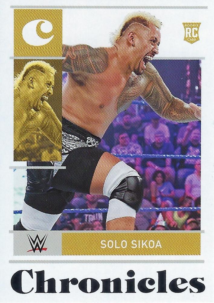 #69 Solo Sikoa - 2022 Panini Chronicles WWE Wrestling