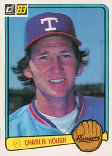 #69 Charlie Hough - Texas Rangers - 1983 Donruss Baseball