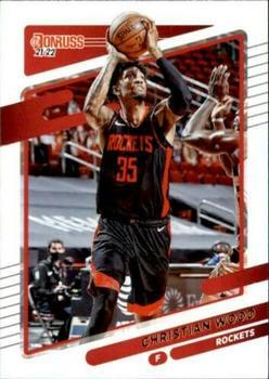 #69 Christian Wood - Houston Rockets - 2021-22 Donruss Basketball