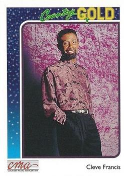 #69 Cleve Francis - 1992 Sterling Country Gold