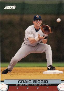 #69 Craig Biggio - Houston Astros - 2001 Stadium Club Baseball