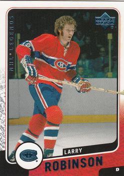 #69 Larry Robinson - Montreal Canadiens - 2000-01 Upper Deck Legends Hockey